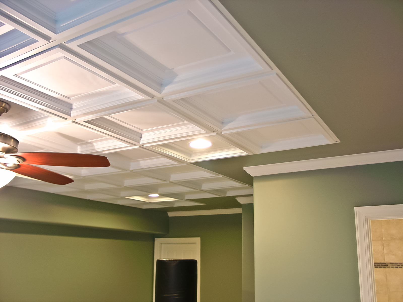 Madison | Coffered Drop Ceilings | White