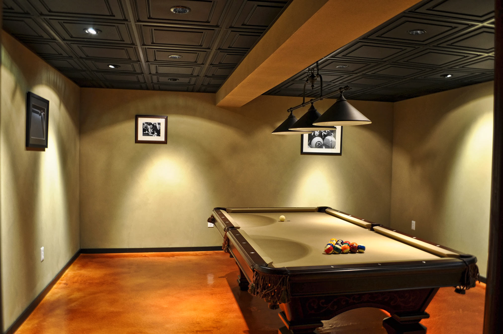 Black-Top Billiards Room
