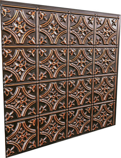 Picture of Venice Antique Copper Ceiling Tile