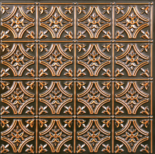 Verona Antique Gold 2x2 Ceiling Tile