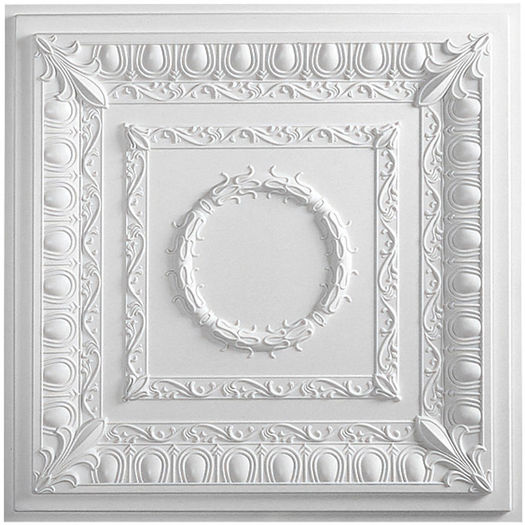 Regal White Ceiling Tiles Grid