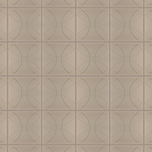 Orb Latte Ceiling Tile Pattern