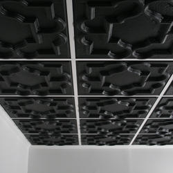 Victorian Black 2x2 Ceiling Tile