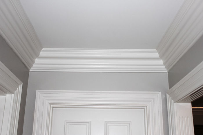 Crown Molding Smooth Cornice, Round Crown Molding