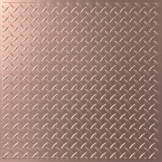 Diamond Plate Faux Copper By Ceilume