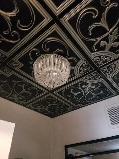 Customer Picture of Florence Antique Silver Ceiling Tile