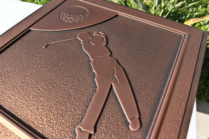 Golf 2x2 Bronze Ceiling Tile