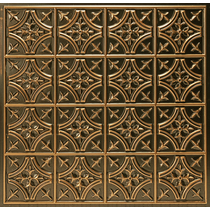 Genova Ceiling Tile Antique Gold - Box of 12