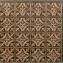 Verona Ceiling Tile Antique Gold - Box of 12