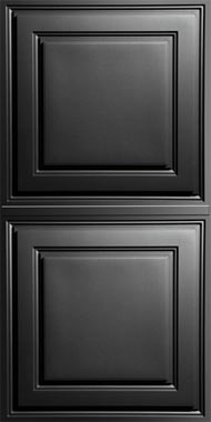 Stratford Vinyl Ceiling Tile - Black (2x4)